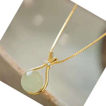 Retro Style Jade Pendant