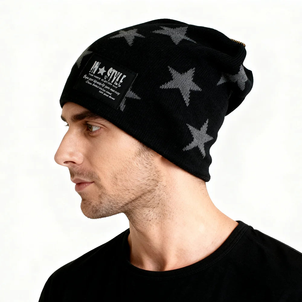 Autumn Star Knit Beanie
