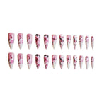 set Medium long fake nails