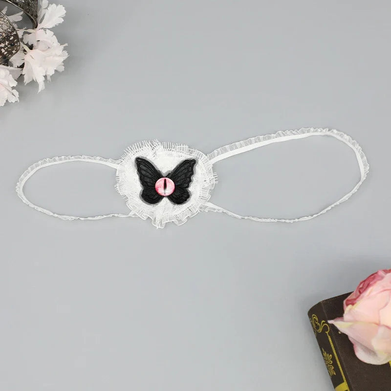 Gothic Lolita Heart Eye Mask