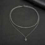 Vnox Star Pendant Necklace Set
