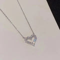 Zircon Clavicle Chain Necklace