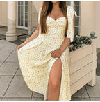 Floral Tight Camisole Dress