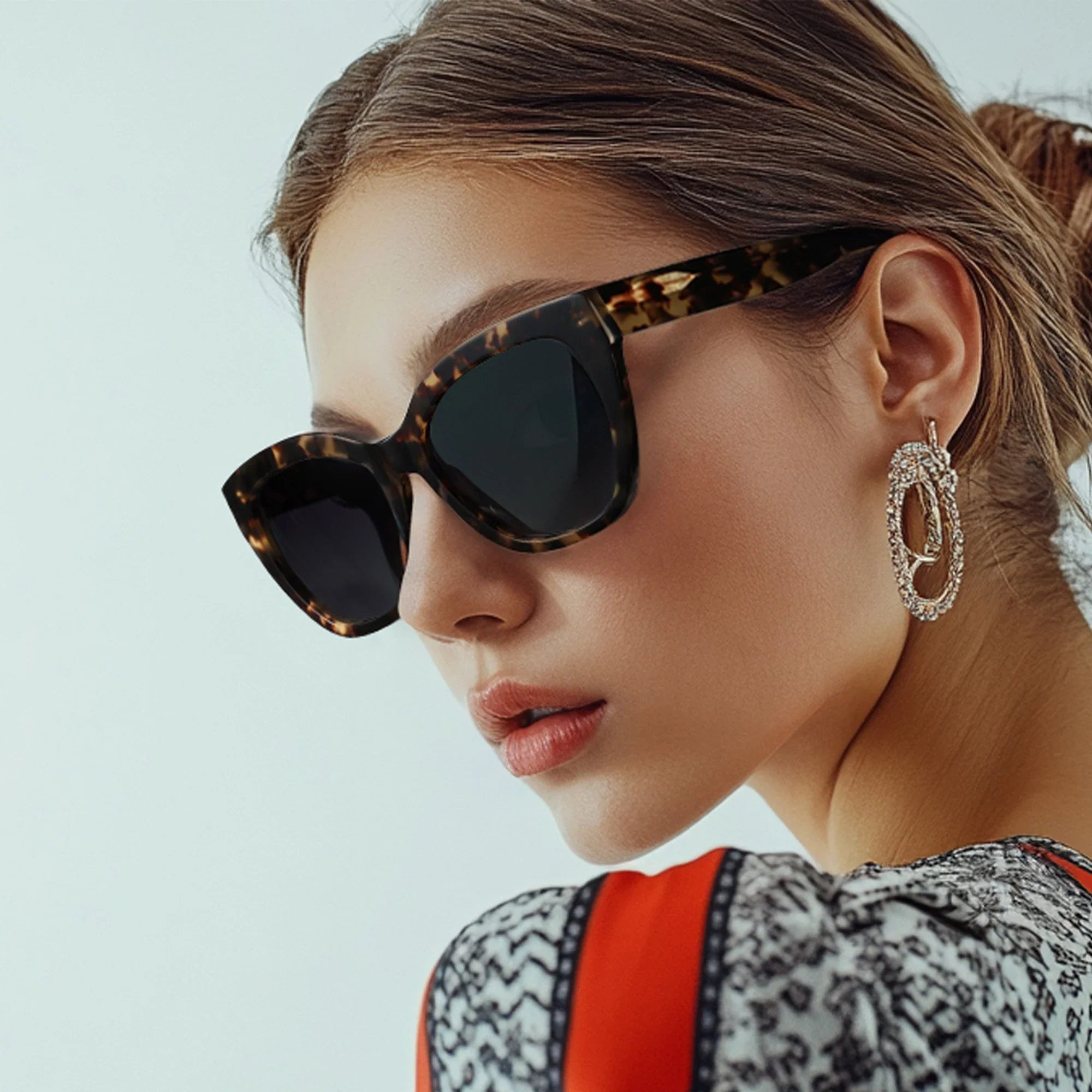 Butterfly Polarized Acetate Sunglasses