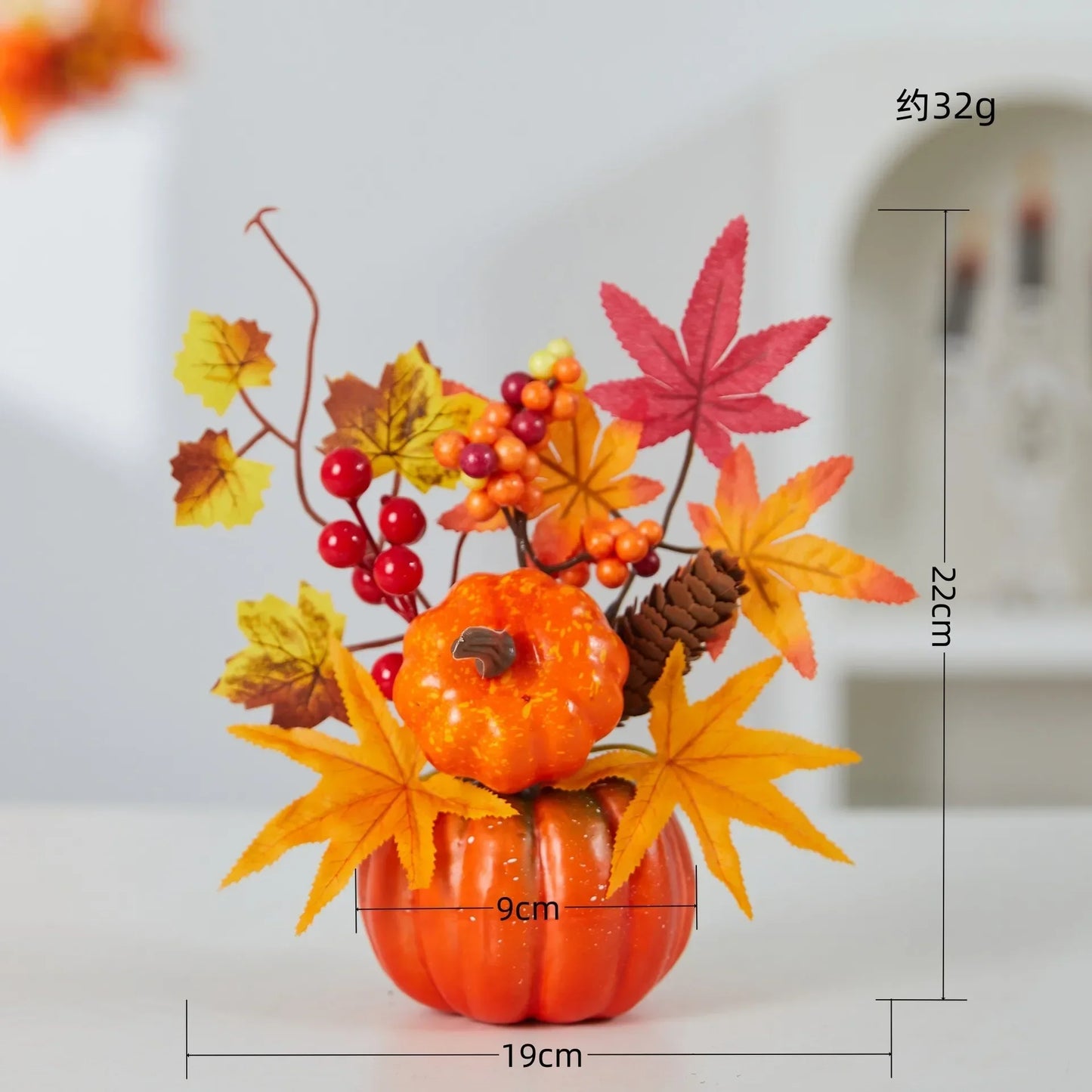Autumn Theme Sunflower Maple Leaf Ornaments