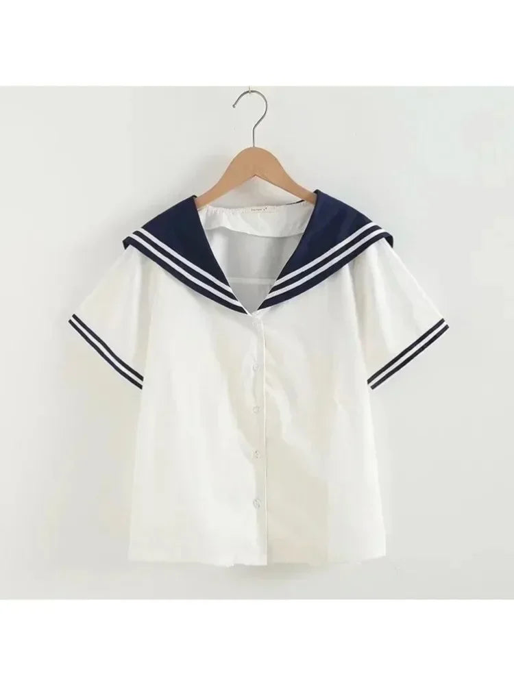 Sailor Collar Shirt