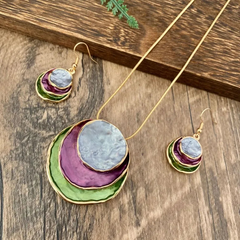 Vintage Irregular Jewelry Set