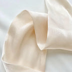 Small Silk Square Ear Scarf