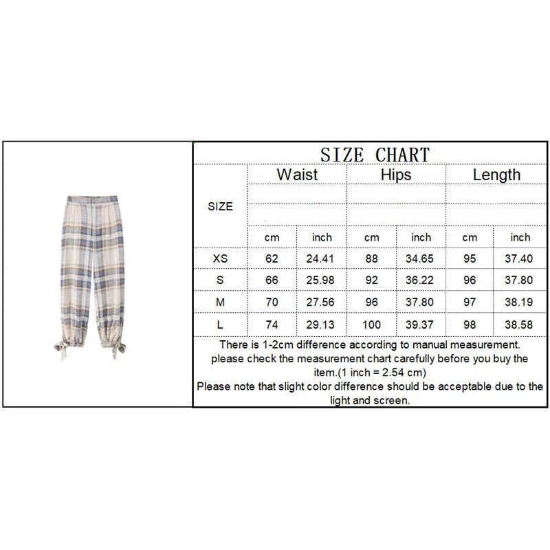 Guobioziy Mesh Bow Straight-Leg Pants