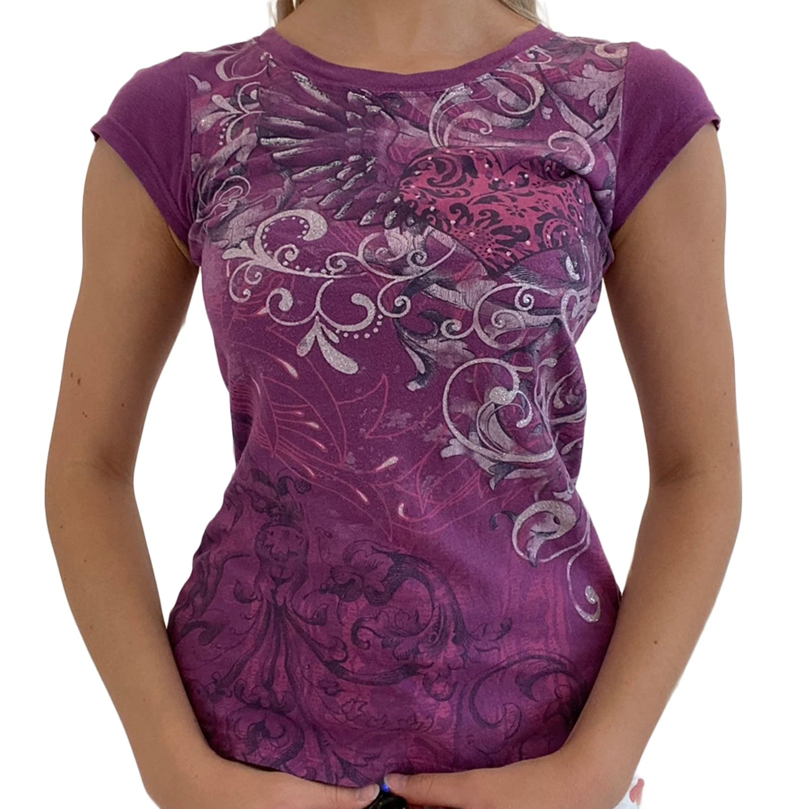 Everyday Graphic Print Crew Neck True-To-Size Fit T-Shirt