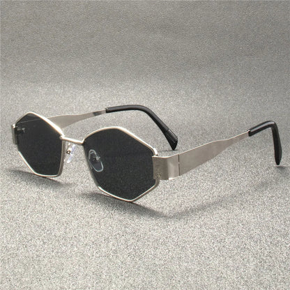 Vintage Punk Round Sunglasses