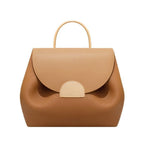 Split Leather Rectangle Bag