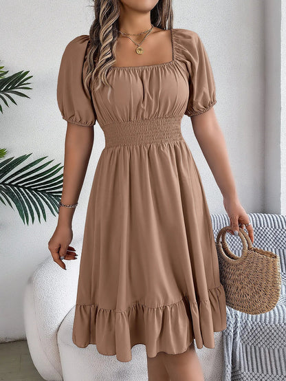 Women's Elegant Ruffle Dress