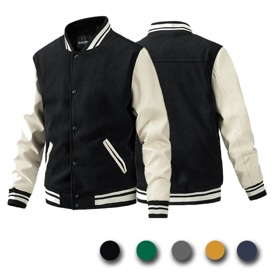 Casual Baseball Jacket for Men