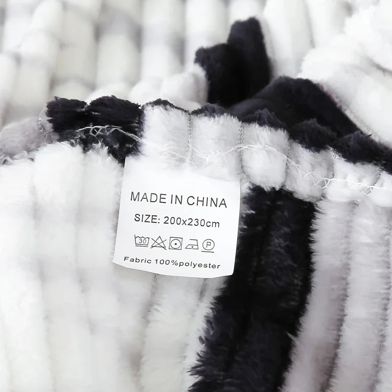 Plaid Flannel Fleece Blanket