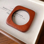 Vintage Wooden Round Bangle