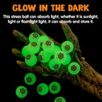 Glow-in-the-Dark Eyeball Bouncy Balls