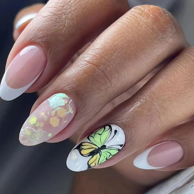 Finished False Nails Detachable Long