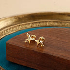 Star Screw Back Stud Earrings