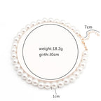 Fashionable Pearl Love Necklace