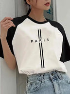 City Letter Graphic Print T-Shirt
