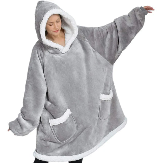 Oversized Hooded Pajamas