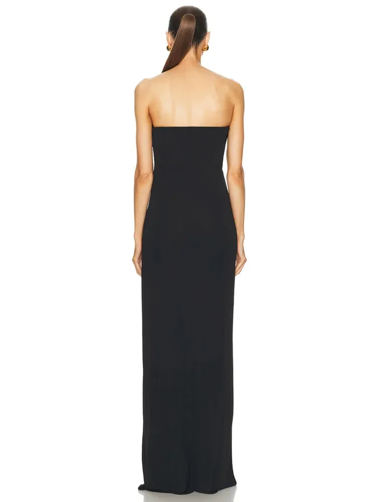 Strapless Backless Bodycon Dress