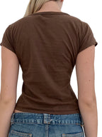 Everyday Graphic Print Crew Neck True-To-Size Fit T-Shirt