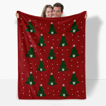 Cozy Holiday Flannel Blanket