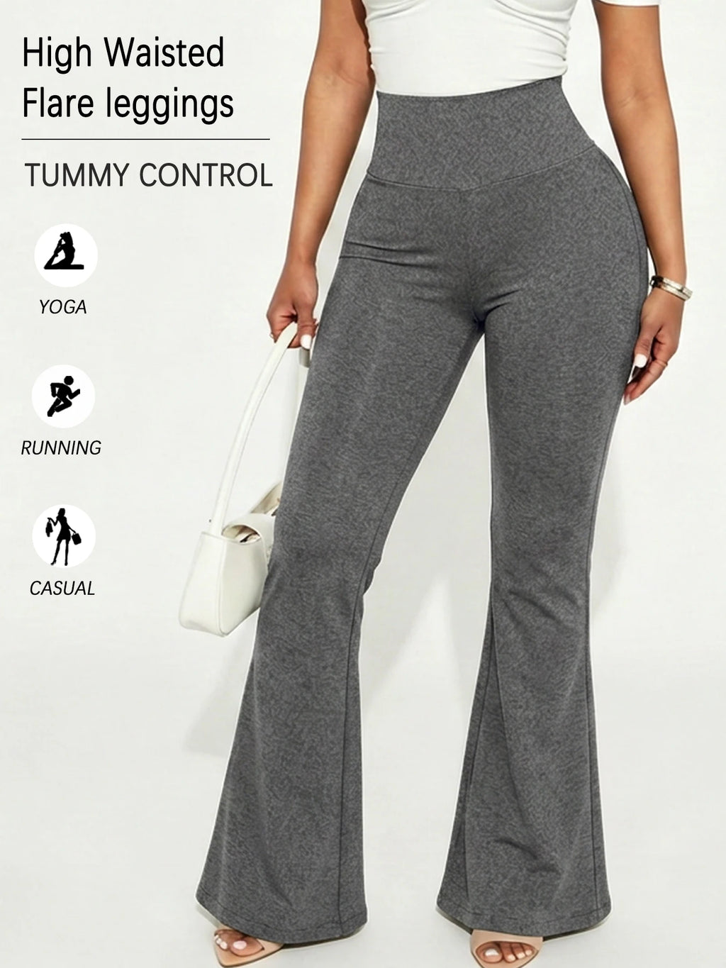 Super-Soft Bell-Bottom Yoga Leggings
