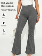Super-Soft Bell-Bottom Yoga Leggings