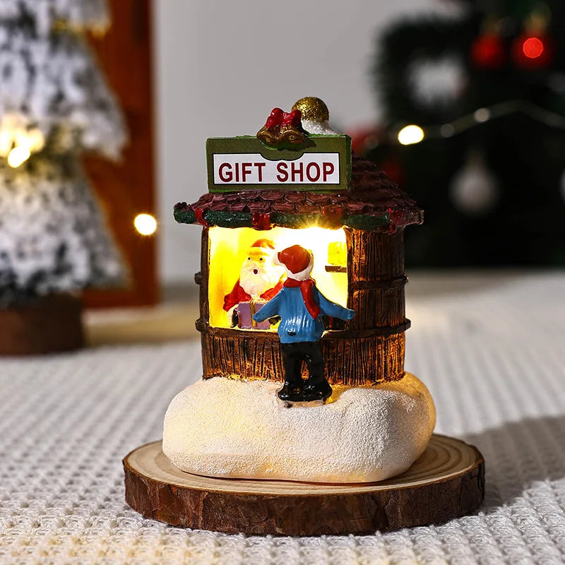 Christmas Desktop Resin Decoration