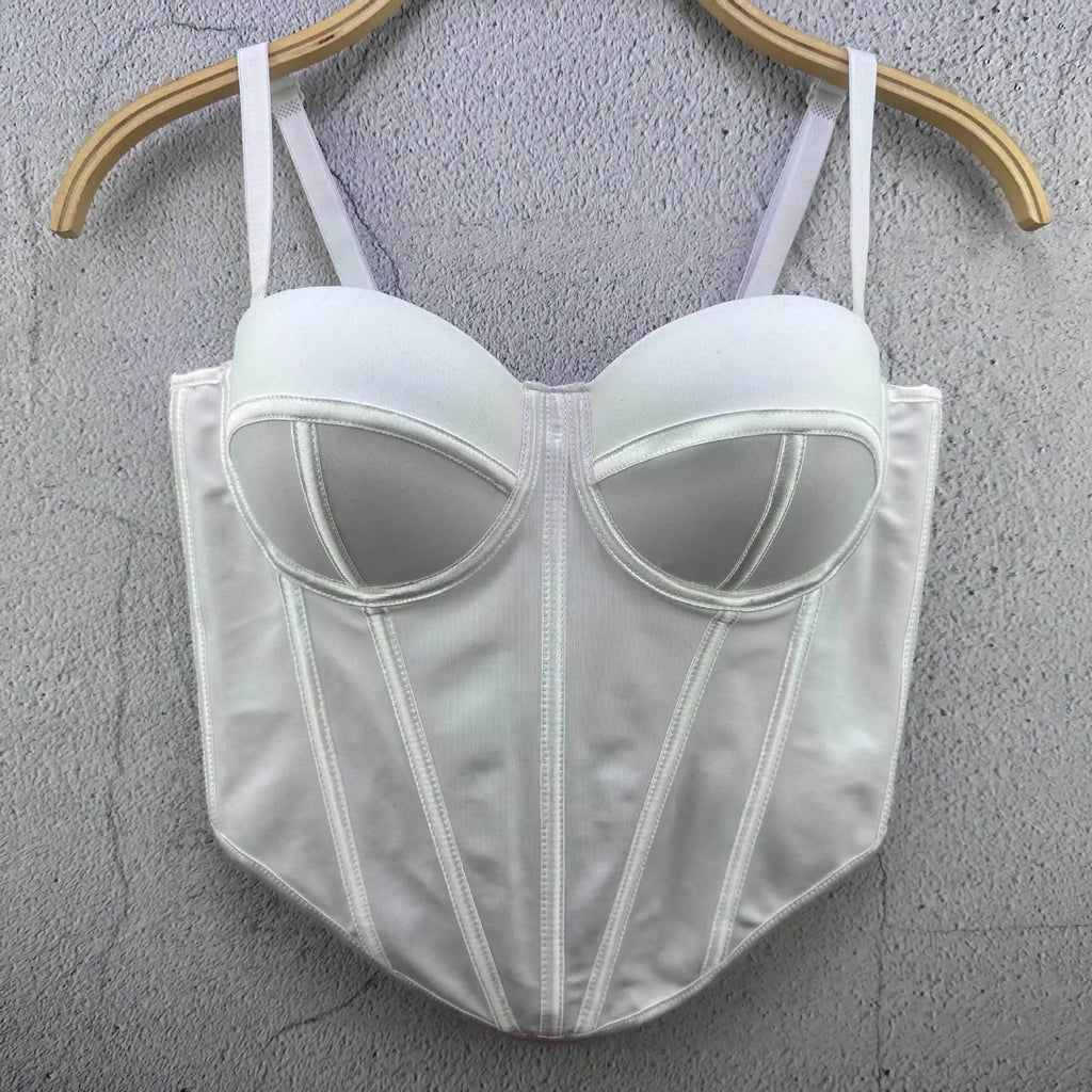 Solid Overbust Corset