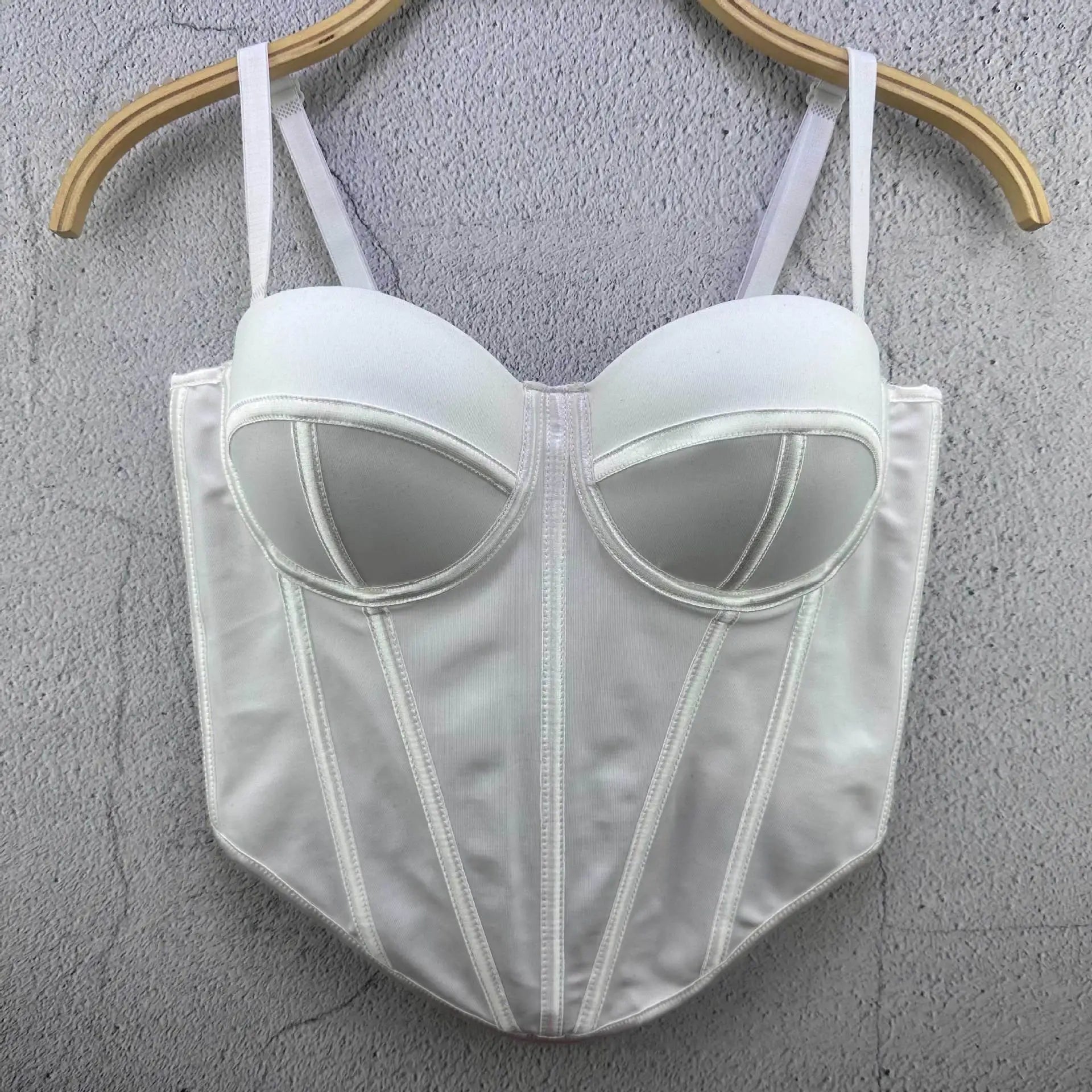 Solid Overbust Corset