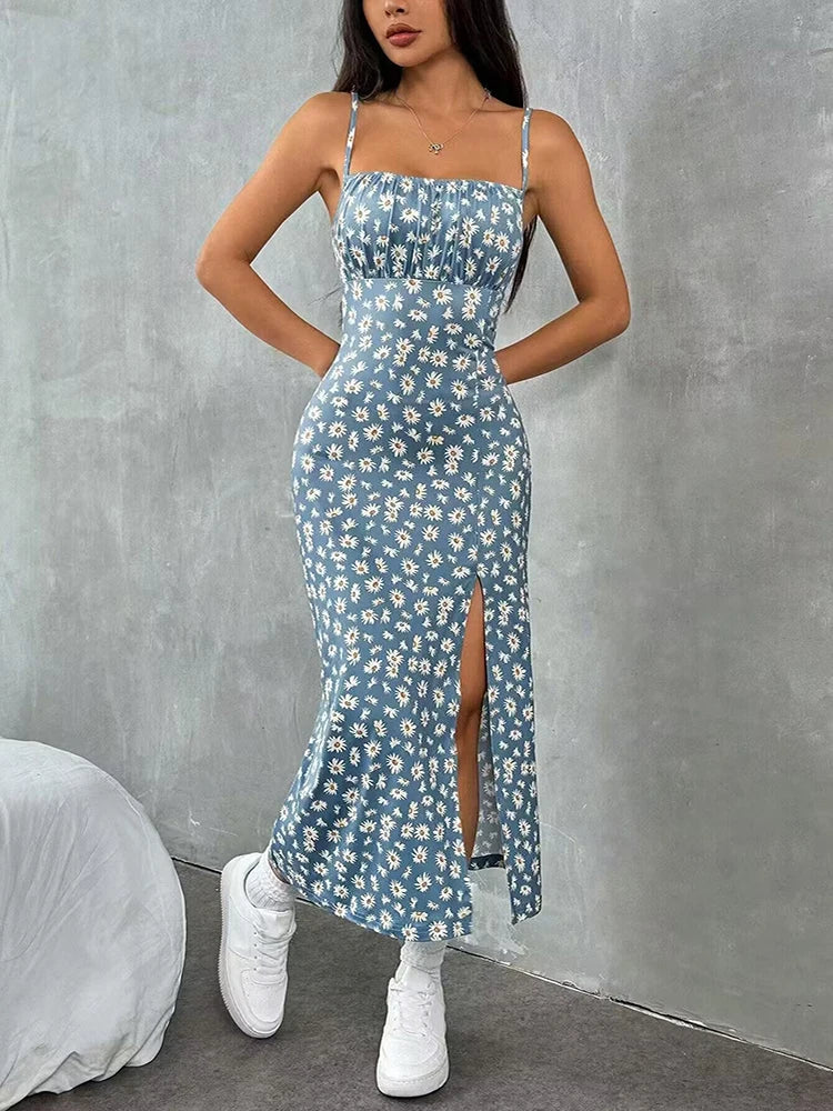 Summer Sleeveless Halter Dress