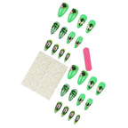 set Medium long fake nails