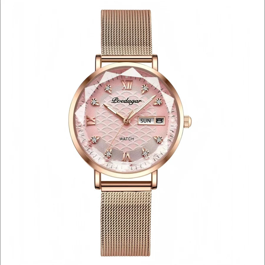 Luminous Steel Watch