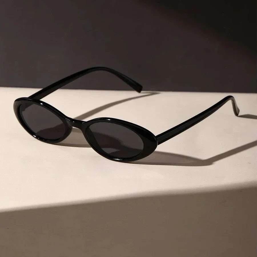 Oval Brown Fashion Sunglasses