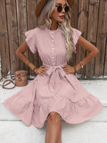 Polka Dot Ruffle Dress