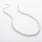 Imitation Pearl Choker Necklace