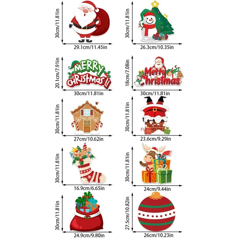 Christmas Door Hanging Banner