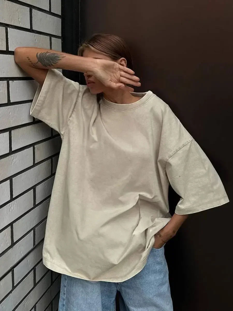 Retro Cotton T-Shirt
