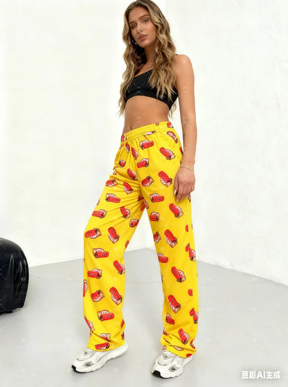 Lightning McQueen Color Block Pajamas