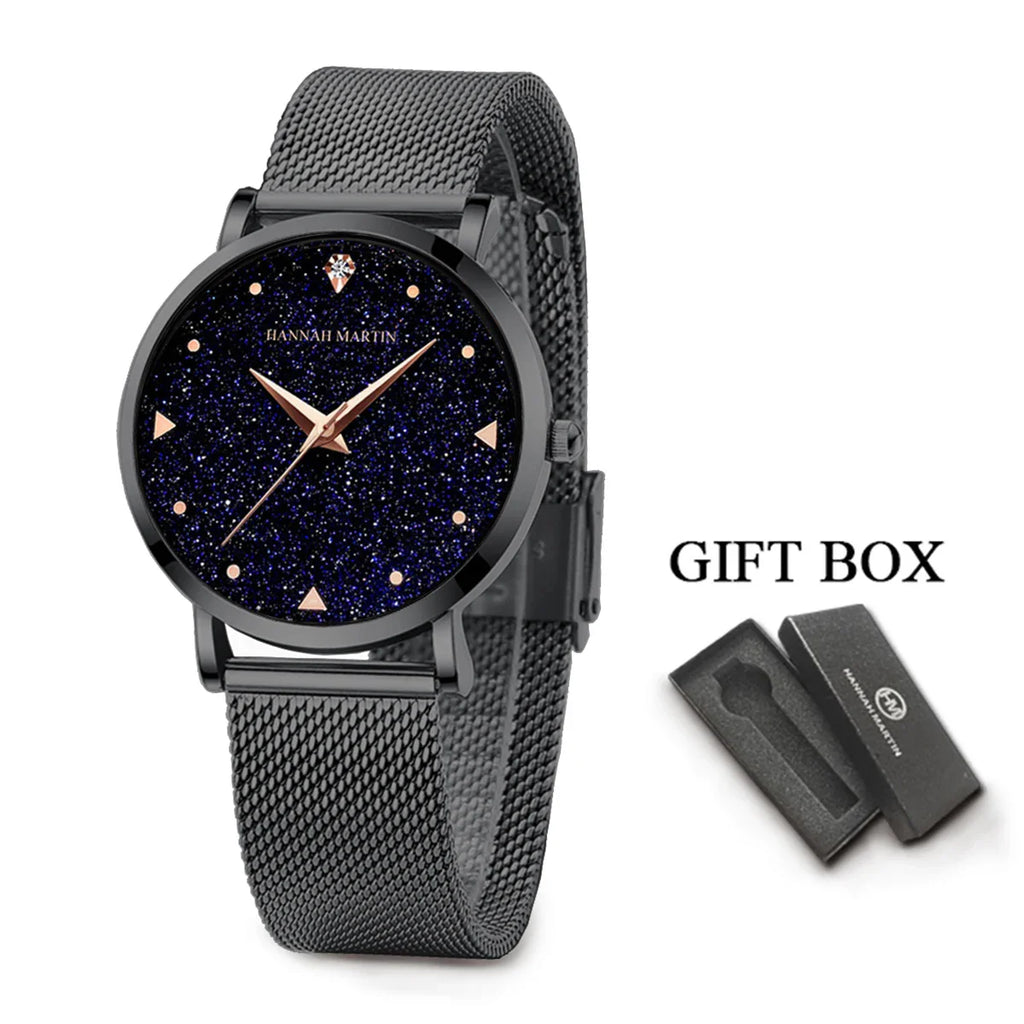 Rose Gold Rhinestone Women’s Watch