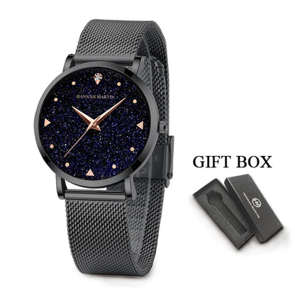 Rose Gold Rhinestone Women’s Watch