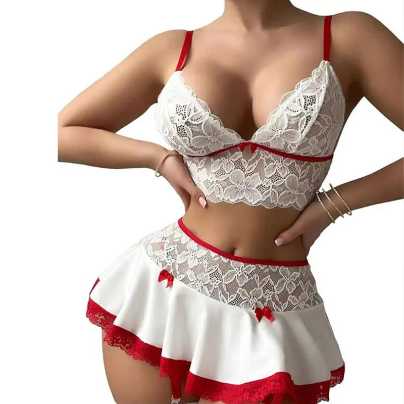 Open Bra Lingerie Set