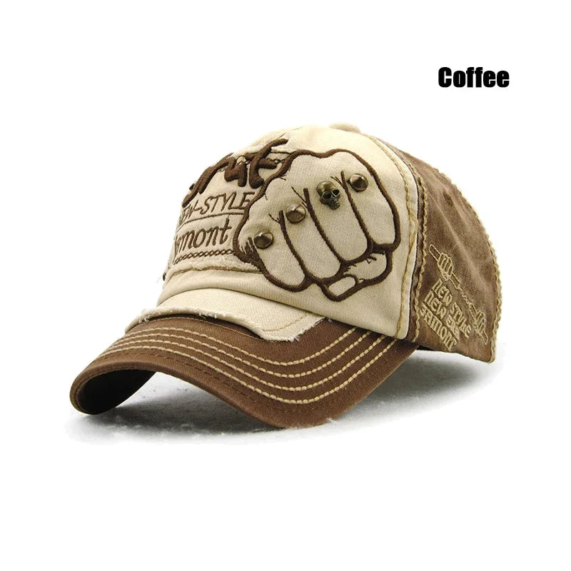 Fist Rivet Baseball Cap