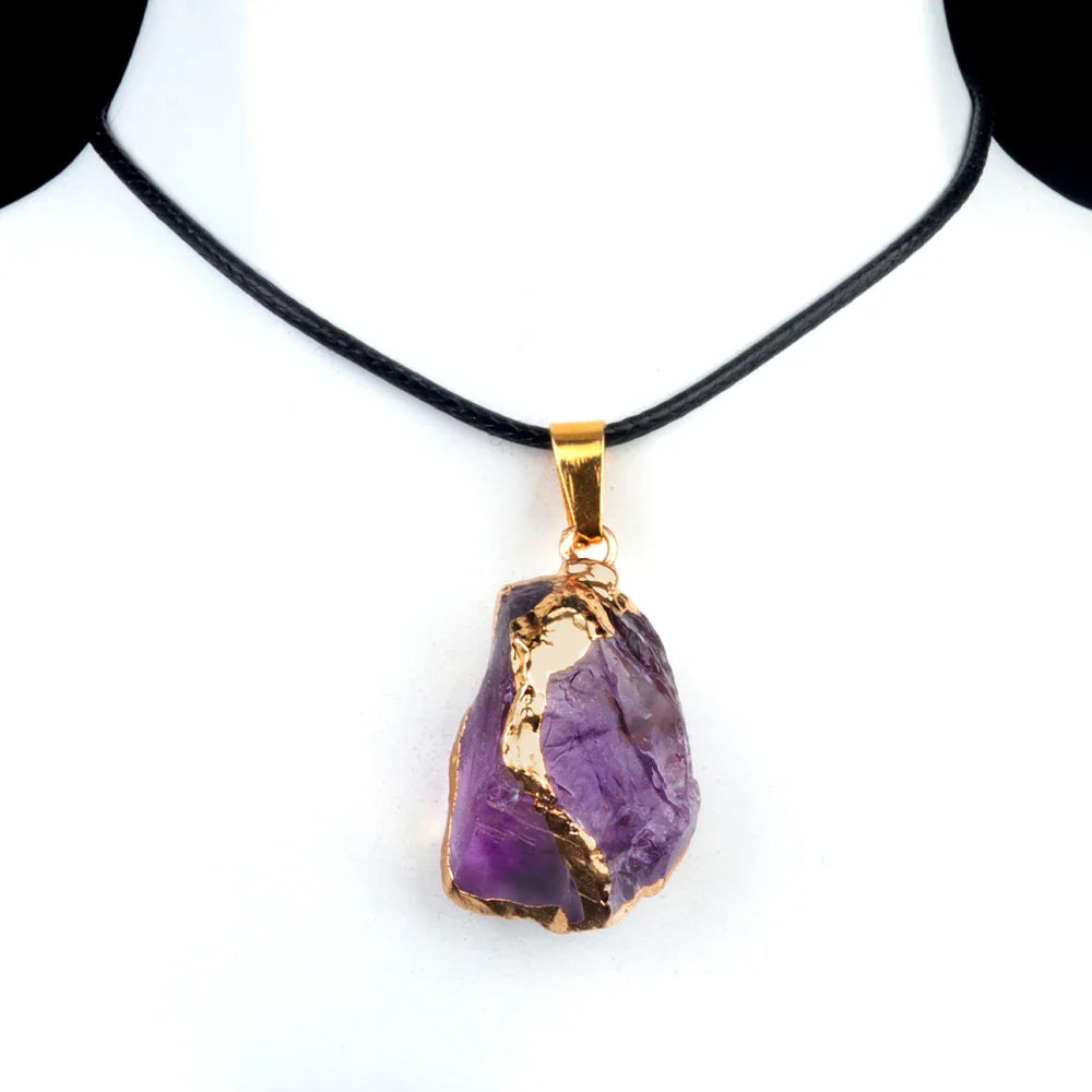 Irregular Natural Stone Pendant