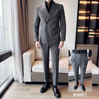 Italian Double-Breasted Luxury Tuxedo