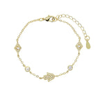 Evil Eye Charm Link Bracelet
